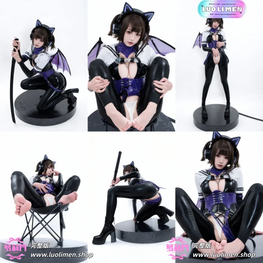 柒柒要乖哦 – NO.063 白棚胶衣[78P-230MB]-变态另类 - 小马拉大车-  鬼父淫母